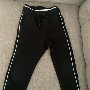 Authentic black Givenchy sweatpants size 5 boys